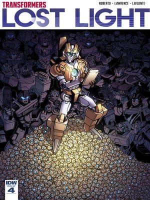 cover image of Transformers: Lost Light (2016), Issue 4